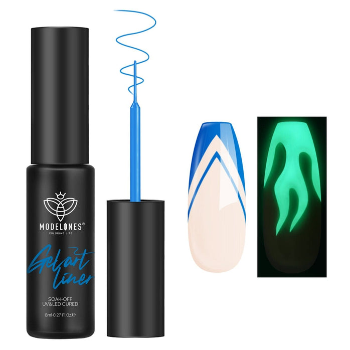 Ocean Blue - Luminous ExtraDetails Gel Art Liner - MODELONES.com