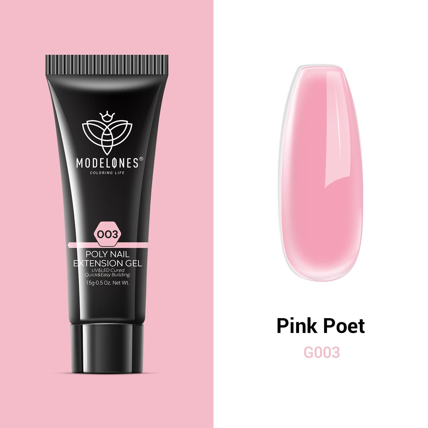Pink Poet - Poly Nail Gel (15g) - MODELONES.com