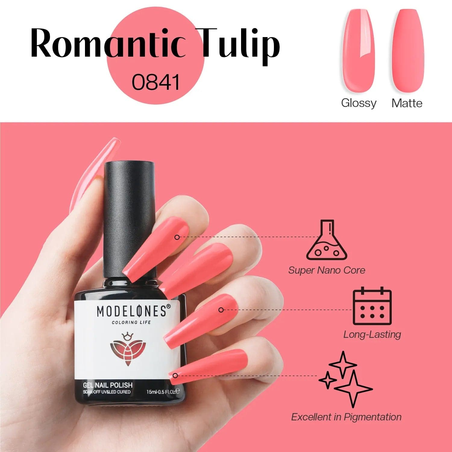 Romantic Tulip - Inspire Gel 15ml - MODELONES.com