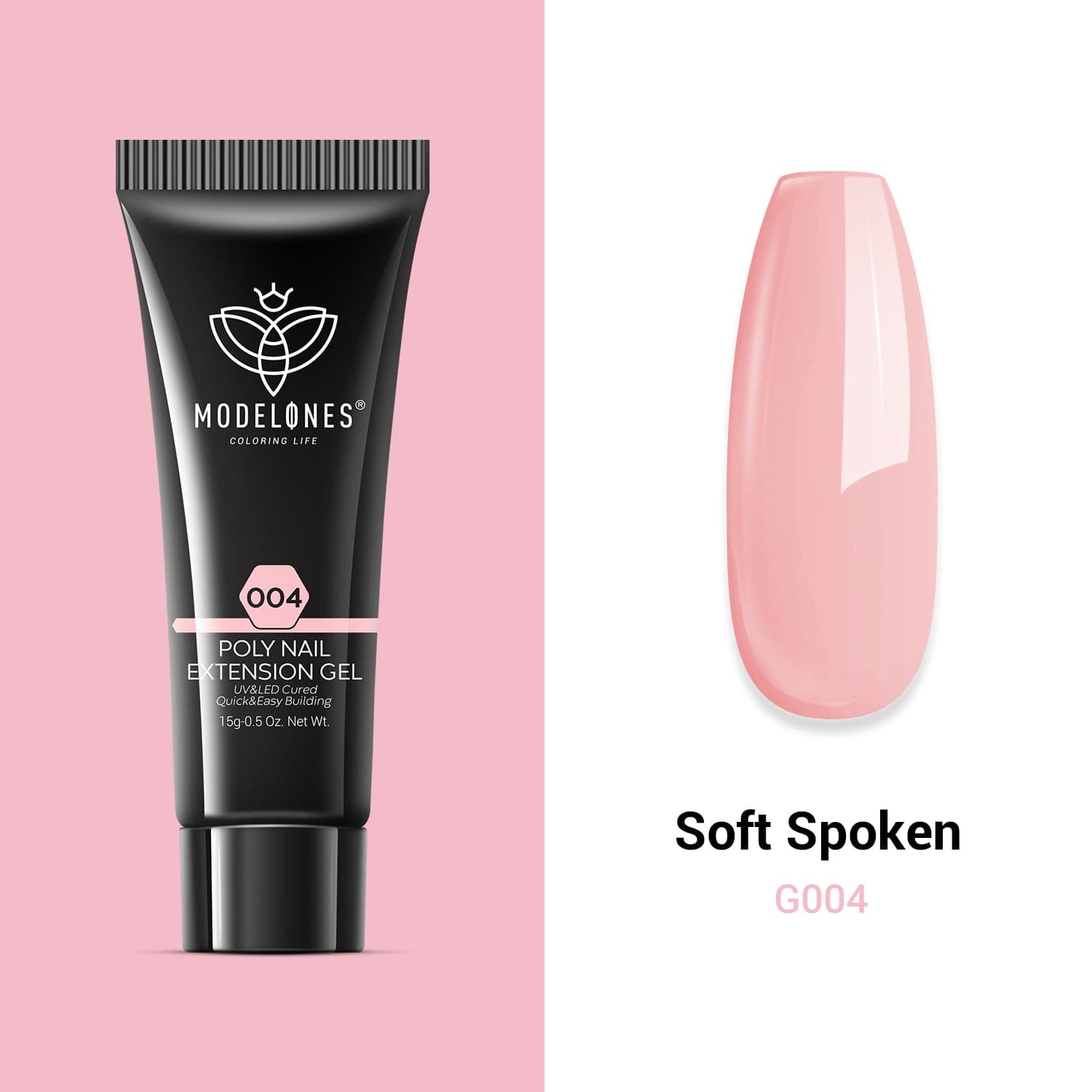 Soft Spoken - Poly Nail Gel (15g) - MODELONES.com