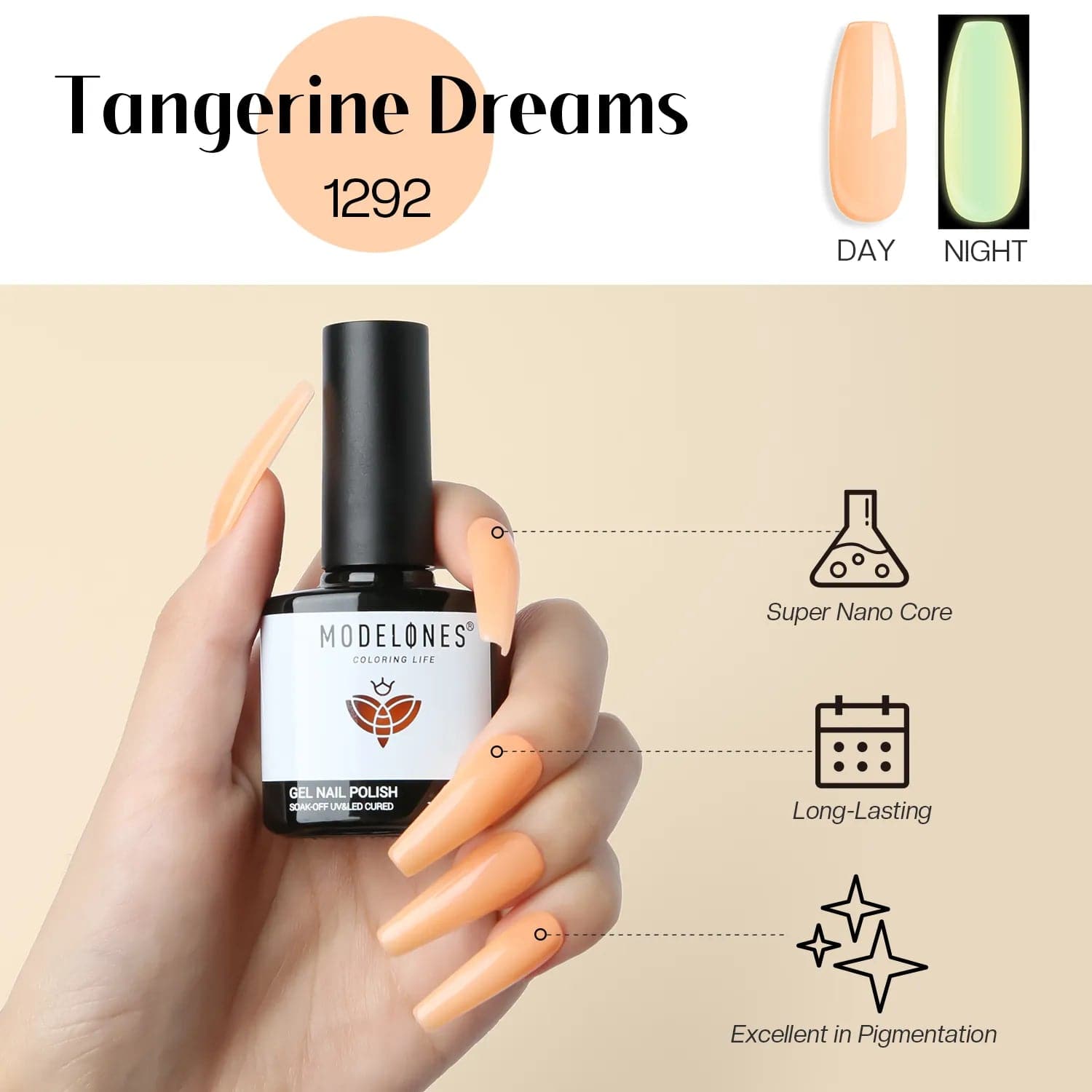 Tangerine Dreams - Inspire Gel 15ml - MODELONES.com