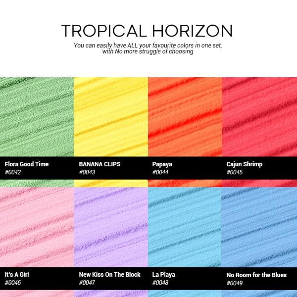 Tropical Horizon - Dipping Powder Set - MODELONES.com