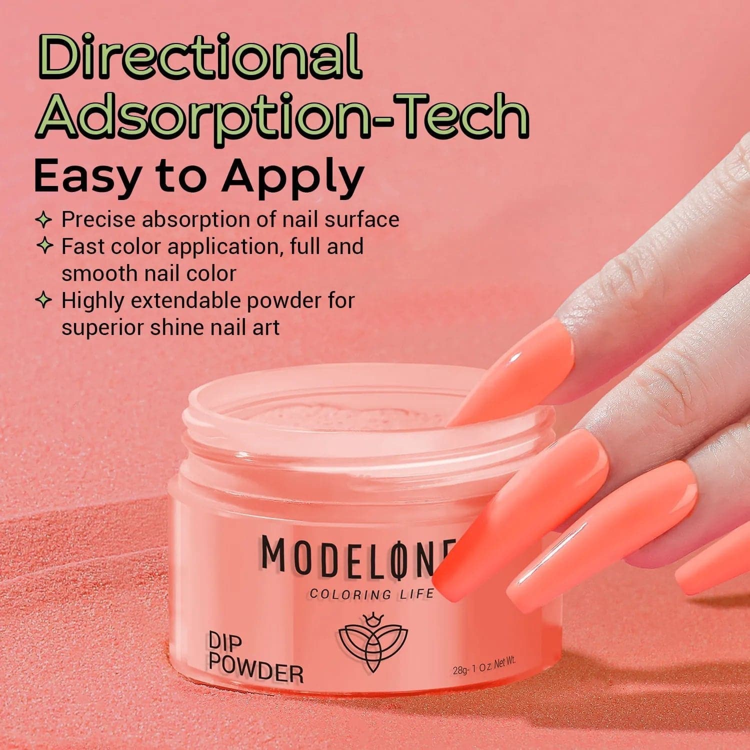 Colored Acrylic / Dip Powder 1 oz - Nail Tech Supplies - Wholesale